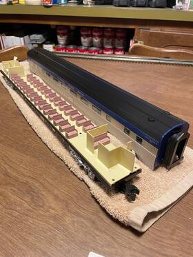 2527500 Lionel Nickel Plate Road 21 Inch Passenger 2-pack Coach And Sleeper Detailed