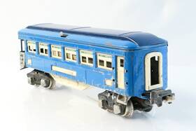 2614a Lionel O Scale 2614 Passenger Observation Car Blue No Trucks 2614a Lionel O Scale 2614 Passenger Observation Car Blue No Trucks