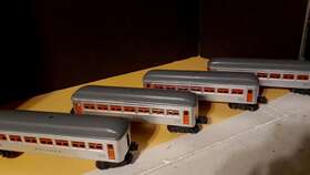 2631 Lionel 2630 X3 X1 O Gauge Prewar 3 Pullman Passenger And 1 Observation Car -refinished