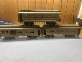 Lionel 418/419 Prewar Standard Gauge 418 Mojave Baggage/parlor And 419 490 Observation