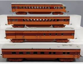6-13006 Lionel Standard Gauge Hiawatha 4-car Passenger Set