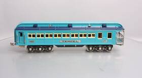 6-13411 Lionel Standard Gauge Blue Comet Inch Tempel Observation Car #1422 Ex