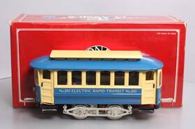 6-13900 Lionel Standard Gauge Electric Rapid Transit No. 200 Powered Trolley/box
