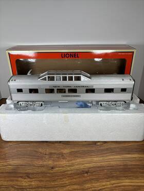 6-15183 Lionel New York Central Samuel J. Tilden Streamlined Passenger With Box