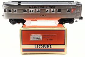 6-15192 Lionel O Gauge Nabisco Lines Oreo Observation Car Ln/box