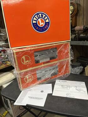 6-15318 Lionel Lines Aluminum Passenger Car 2 Pack Nib R5s4