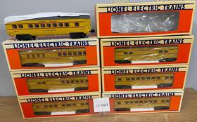 16068-74 Lionel 6-16068 16074 #16068-74 Union Pacific Up Streamlined Passenger 7 Cars O Gauge Train Set 16068-74 Lionel 6-16068 16074 #16068-74 Union Pacific Up Streamlined Passenger 7 Cars O Gauge Train Set