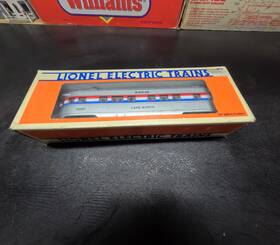 6-16097 Lionel O Gauge Amtrak Lake Worth Observation Car Nib