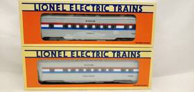 6-16098 Lionel 6-16098/99 2 Trains Amtrak Passenger Cars Lighted And Silhouettes