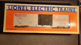 6-16725 Lionel O Gauge Rhino Endangered Species Transport Car Unused