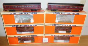 6-19139 Lionel 19144 Norfolk And Western Powhattan 15ftft Aluminum Passenger 6 Cars Train O Gauge