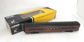 6-22422 Lionel K-line By Pennsylvania 18 Inch Aluminum Baggage Car #6529 O Gauge