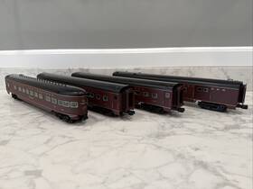 6-25777 Lionel Norfolk And Western 18 Inch Aluminum Passenger Cars The Pocahontas