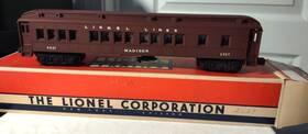 6-2627 Lionel Lines #2627 Madison Heavyweight Passenger Car