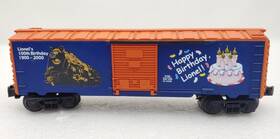 6-26736 Lionel Trains Lighted 100th Birthday Boxcar Tested C-8 Never Used No Box