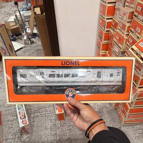Lionel 6-35228 O Gauge Non-powered Passenger Car #7009 White Ready To Go 14