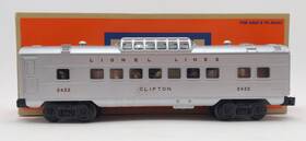 6-52469 Lionel O Lines East Hartford Illuminated Vista Dome Car #2432 Ex 6-52469 Lionel O Lines East Hartford Illuminated Vista Dome Car #2432 Ex