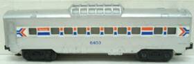 6-6403 Lionel O Gauge Amtrak Vista Dome Car Ln