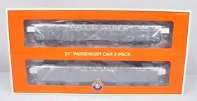 6-85330 Lionel 85330 O 18 Sl Baggage Car 2pk Nyc #s 9110 9142 Nib