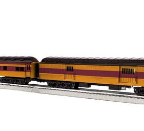 6-85348 Lionel 18 Inch Heavyweight 2pk-a Milwaukee Road Columbian Baggage/coach O