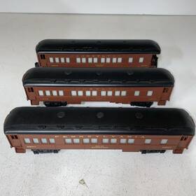 6-9507.9508.9509 Lionel 6-9507 9508 9509. Pennsylvania Pullman Bus - Tested No Box