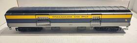 6-19088 Lionel 619088 O Scale Heavyweight Baggage Car C&o #2571