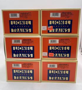 70-9594-201 Lionel O Gauge Norfolk And Western 15 Inch Aluminum 6 Car Passenger Set