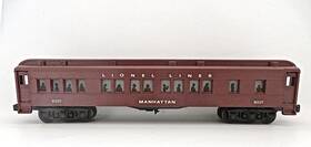 6-19017 Lionel 9017 O Gauge Lines Ftmanhattanft Pullman Passenger Car #9017