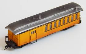 Nn3-scale Lok 14 27004 Brass Inch Denver And Rio Grande Western Combine Beautiful Model