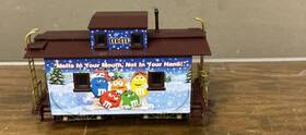 14-00640-018 M&ms Hawthorne Village Melts In Your Mouth Not Hands Caboose #14-00640-018