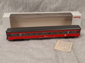 013-0 M Rklin 001883042732 Marklin 4273 Ho Obb 2nd Class Car #2 21-71 Lnib