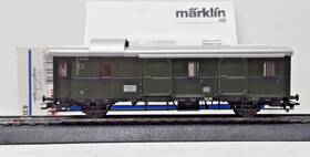 Mk-42 M Rklin 001883043159 Ho 4315 German Federal Railroad 4 Sliding Door Baggage Car