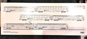 M Rklin 001883043678 Marklin Ho 4367 Euro-city Sbb-cff-ffs Car Set Nib Features Inch Le-buffet Suisse