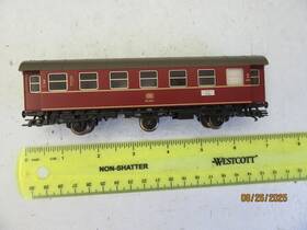 28508 M Rklin Ho - Red Passenger Car Short Version 2nd Class Out Of Set Nnb