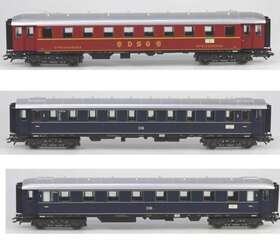 29845 M Rklin 3 H.o. Db Passenger Cars From Set #29845 Ex-ln