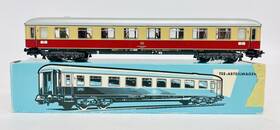 4085 M Rklin Marklin Ho Db Tee Compartment Carriage With Lights Figures Vtg West Germany