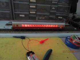4096 M Rklin Ho - Marklin Illuminated Tee Passenger Car 1st Class