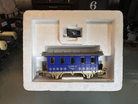 41071 M Rklin Marklin Ho Scale 1/87 Inch Ludwig Ii Passenger Car And Pin Limited Edition