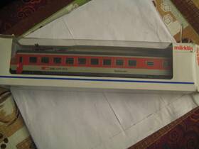 4217 M Rklin Marklin H0 Sbb Cff Ffs Restaurant Car With Passengers And Lighting Kit Installed