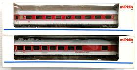 M Rklin 4248-4284 Marklin 4248 4284 Set Of Two German Passenger Cars - Nos Free Shipping