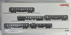 42765 M Rklin Marklin Pp Cc Abb Wr6 Express Train Passenger Car Set Ho 42765 M Rklin Marklin Pp Cc Abb Wr6 Express Train Passenger Car Set Ho