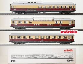 42990 M Rklin Trans Euro Express Inch Rheingold Passenger Set Of Db #42990 - New In Box