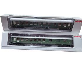 43930 M Rklin 43200 2 Marklin Ho German Federal Railroad Express Passenger Cars New In Box