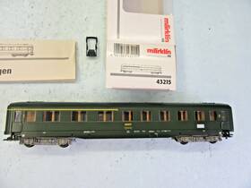 43215 M Rklin Ho - Marklin Passenger Car 1st/2nd Class Inch Sncf Nib