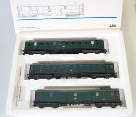 4394 M Rklin Express Train Passenger Wagon Set Of The Sncb - No. New In Box