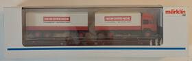 4743 M Rklin Marklin Flat Car With Semi Inch Nordmende - New In Box Free Shipping