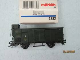 4882 M Rklin Ho - Marklin Caboose With Brakemans Cabin Of The K. Bay. Sts. B. Bavaria Nib