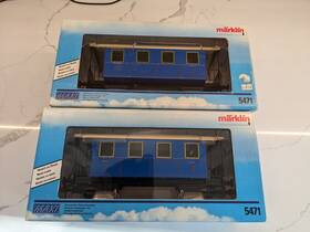 5471 M Rklin 2 Maxi 1 Gauge Passenger Coaches Metal Construction Marklin