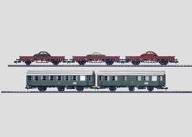 58214 M Rklin Marklin Gauge 1 Inch 75 Years Of The Hindenburg Embankment Car Set