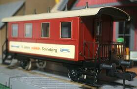 65004 M Rklin Marklin Maxi G Scale/gauge Inch 10 Jahre Sonneberg Metal Ltd Edition Passenger Car